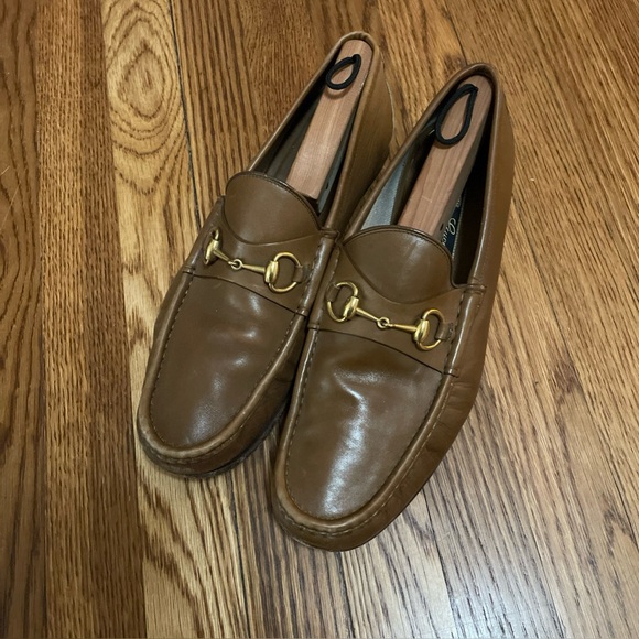 Gucci Other - GUCCI 1953 Horsebit Loafer Light Brown Made In Italy 12 R 12.5 L